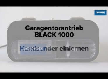 LINDPOINTNER Antrieb - BLACK 1000 | Handsender einlernen (DE)