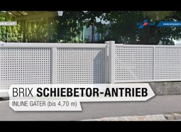 BRIX - InlineGater Antrieb für Schiebetore | Produktvideo